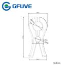 GFUVE HQ46 1mV Cable Type AC Current Probe 500A Clamp On Current Probe