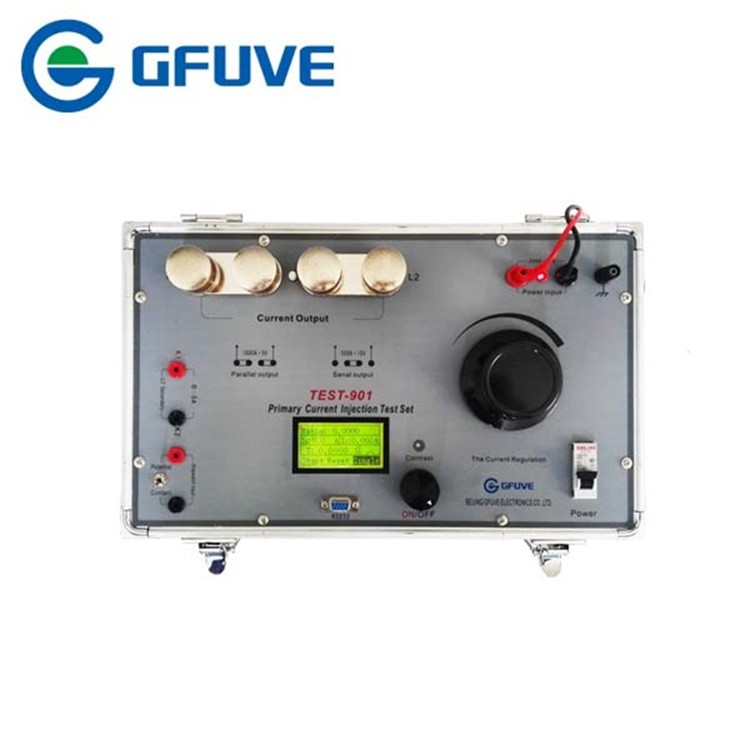 0.1A Resolution Primary Current Injection Test Set Overload Electronic Protection
