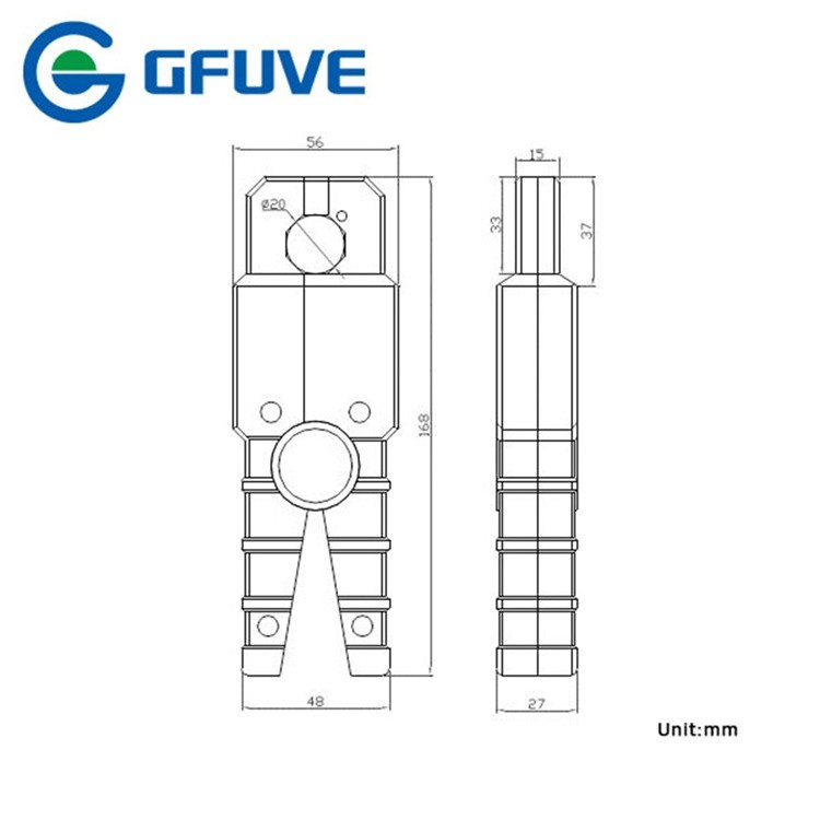 GFUVE Q20B 0.2% Accuracy AC Current Probe , Oscilloscope Current Probe Ratio 1000 /1